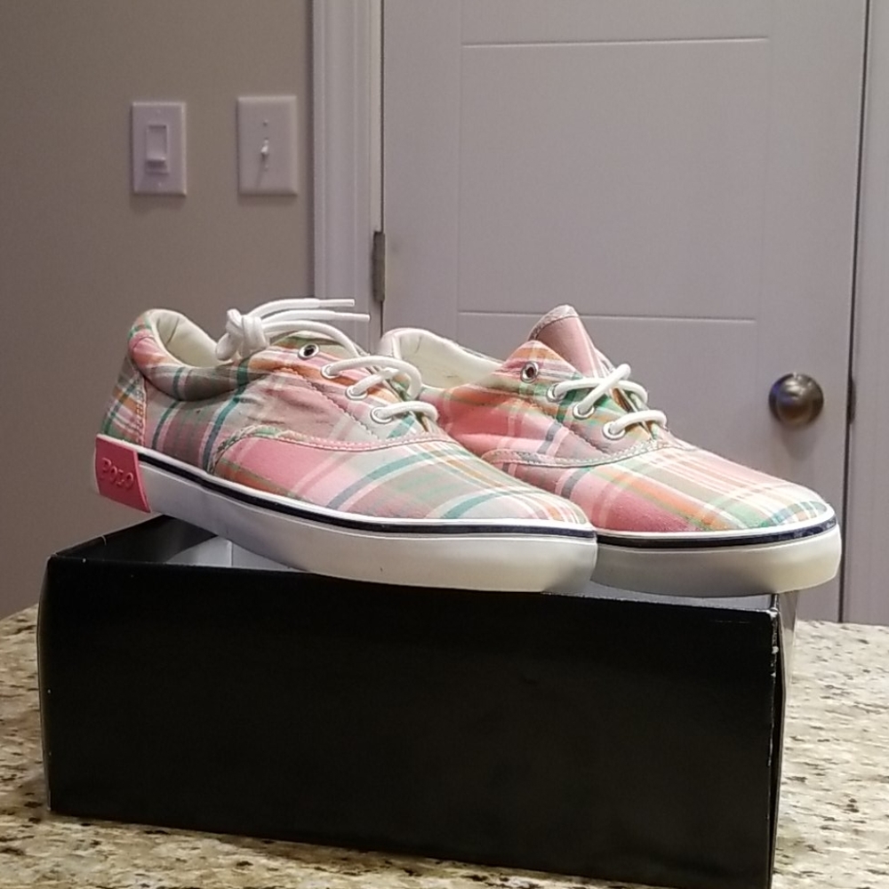 Polo Ralph Lauren Watermelon Evan Canvas Sneaker